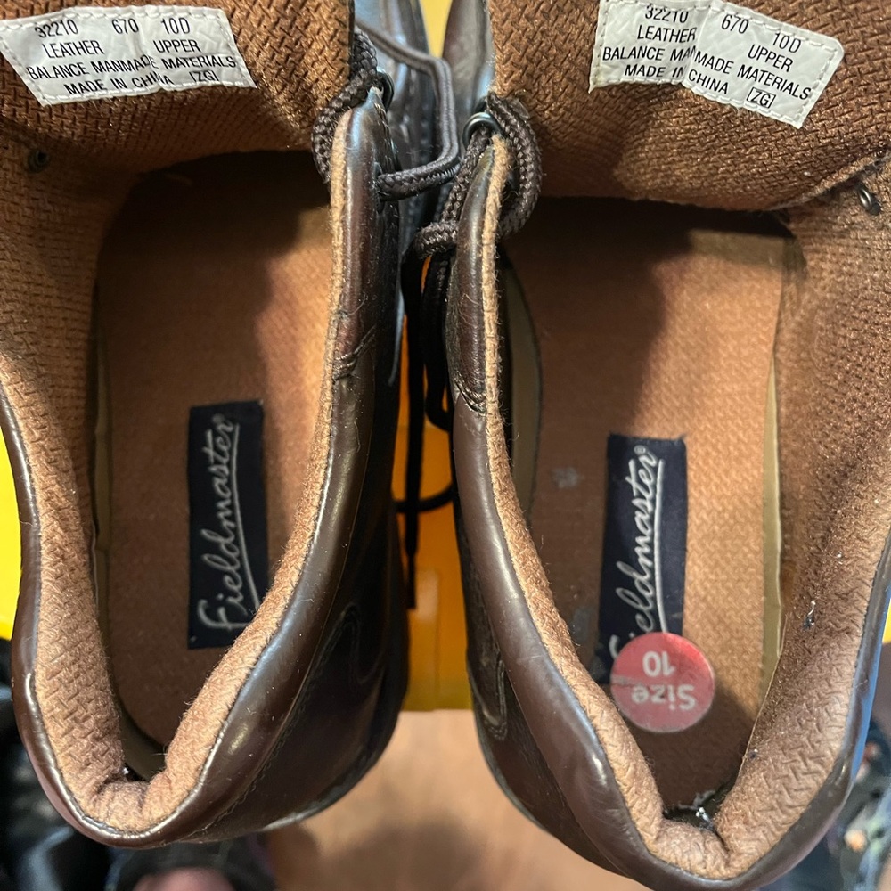 Fieldmaster Brown Leather Shoes